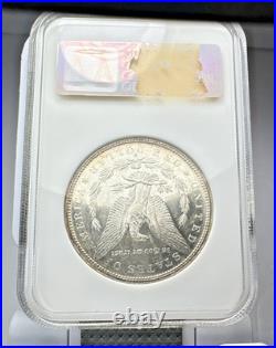 1882-S Morgan Silver Dollar NGC MS64PL & Rainbow Toned