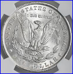 1882-cc $1 Morgan Silver Dollar Carson City Mint Ngc Ms63 #8672755-003