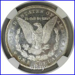 1883 CC Carson City $1 Morgan Silver Dollar NGC MS65 PL Proof Like Toned Coin