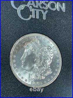 1883-CC GSA Morgan Silver Dollar NGC MS66 Carson City Box & COA Included