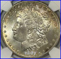 1883-CC Morgan 90% Silver Dollar NGC MS64 with Trueview & Video