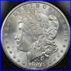 1883-CC Morgan Dollar NGC MS-64 (GSA Holder) VAM-8A Double Date Clashed Obv