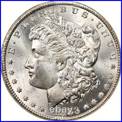 1883-CC Morgan Silver Dollar NGC MS64 Blast White Superb Eye Appeal
