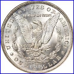 1883-CC Morgan Silver Dollar NGC MS64 Blast White Superb Eye Appeal