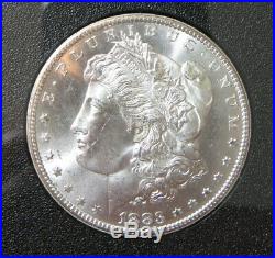1883 CC Morgan Silver Dollar NGC MS64+ GSA