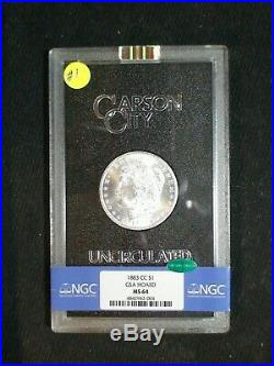 1883 CC Morgan Silver Dollar NGC MS64 GSA HOARD CARSON CITY $1 Coin BUY IT NOW
