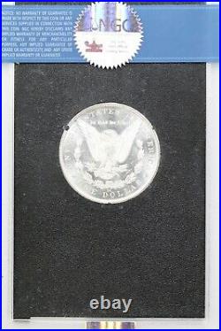 1883-CC NGC Silver Morgan Dollar GSA MS62PL Proof Like US Coin Rainbow Toned