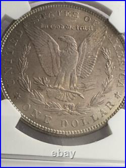 1883 Morgan $1 NGC Graded MS63 VAM 49 -(Doubled 188)- Rainbow Color Toned