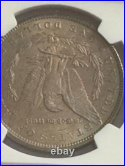 1883 Morgan $1 NGC Graded MS63 VAM 49 -(Doubled 188)- Rainbow Color Toned