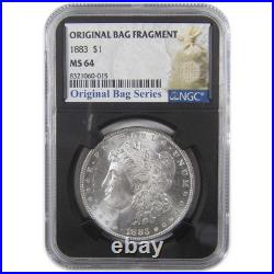 1883 Morgan Dollar MS 64 NGC Silver Original Bag Fragment SKUI18168