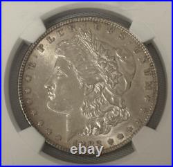 1883 Morgan Silver Dollar NGC Certified MS61 Coin