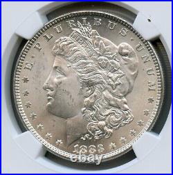 1883 Morgan Silver Dollar NGC MS 65