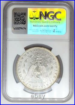 1883 O $1 Morgan Silver Dollar NGC MS 62 Stunning Toner! Toned Graded Slabs