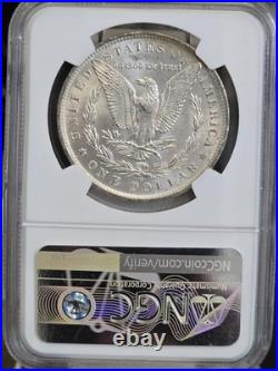 1883-O $1 Morgan Silver Dollar NGC MS63 Monster Rainbow Textile Toned Coin VIDEO