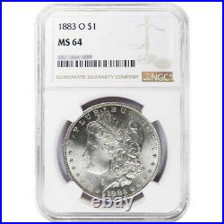 1883-O $1 Morgan Silver Dollar NGC MS64 Brown Label