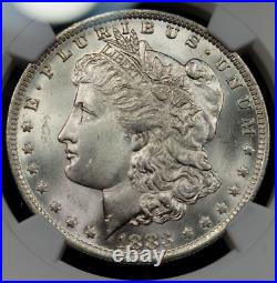 1883 O $1 Morgan Silver Dollar NGC MS66 New Orleans PQ High Grade J489