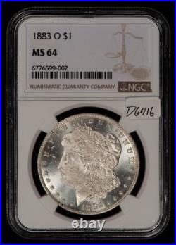 1883-O $1 Morgan Silver Dollar PL VAM-21 Doubled 18 NGC MS 64 SKU-D6416