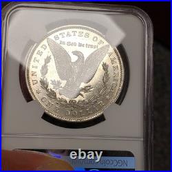 1883-O $1 Morgan Silver Dollar PL VAM-21 Doubled 18 NGC MS 64 SKU-D6416