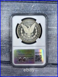 1883 O Morgan Silver Dollar NGC MS-62 PL Proof Like Slightly Toned Rim