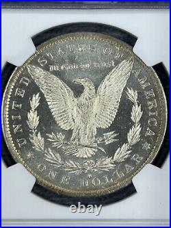 1883 O Morgan Silver Dollar NGC MS-62 PL Proof Like Slightly Toned Rim