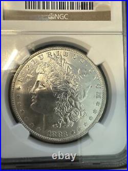 1883-O Morgan Silver Dollar NGC MS64