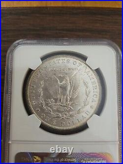 1883 O Morgan Silver Dollar NGC MS64 Rainbow Toned (FULL RAINBOW)