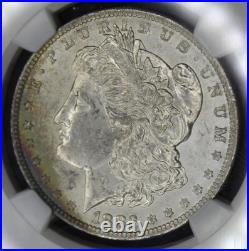 1883 O Morgan Silver Dollar Rainbow Color Toned NGC Graded MS 62 Certified 1883 O Morgan Silver Dollar Rainbow Color Toned NGC Graded MS 62 Certified