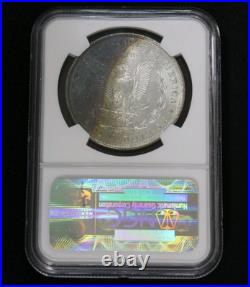 1883 O Morgan Silver Dollar Rainbow Color Toned NGC Graded MS 62 Certified 1883 O Morgan Silver Dollar Rainbow Color Toned NGC Graded MS 62 Certified