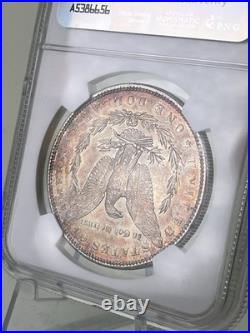 1883-P Morgan Silver Dollar NGC MS63 Stunning Orange & Red Toning 90% Silver 1883-P Morgan Silver Dollar NGC MS63 Stunning Orange & Red Toning 90% Silver