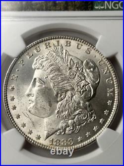 1883 P Morgan Silver Dollar NGC MS64 Great Northwest Collection