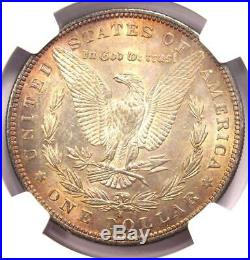 1883-S Morgan Silver Dollar $1 Certified NGC AU55 Rare Date Near MS UNC