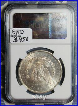 1883-cc Morgan Silver Dollar Ngc Ms64 Collector Coin Free Shipping