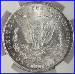 1883-o $1 Morgan Silver Dollar Ngc Ms64+ Plus Grade #6571040-001 Eye Appeal