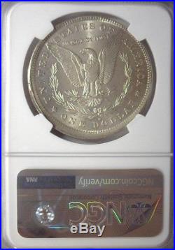 1883-o Morgan Silver Dollar -broadstruck Mint Error- Ngc Ms65 Rare Error