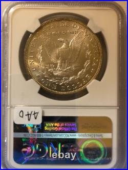 1884-0 NGC Morgan Silver Dollar MS-65 graded and guaranteed by NGC as being MS