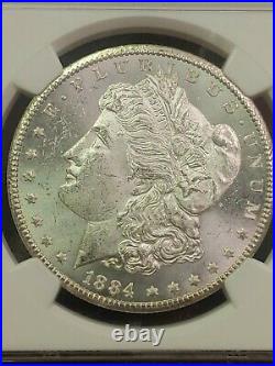 1884 CC GSA Hoard Morgan Silver Dollar $1 NGC MS 63 Carson City