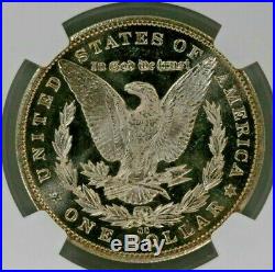 1884 CC Morgan Silver Dollar $1 Ngc Ms 64+ Pl Proof Like Just Miss Dmpl (017)