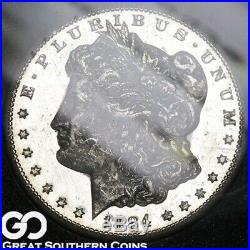 1884-CC Morgan Silver Dollar, DMPL GSA Hoard NGC MS 65 Deep Mirror Proof Like