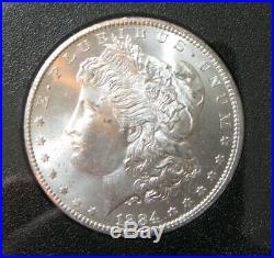 1884 CC Morgan Silver Dollar NGC MS64+ GSA
