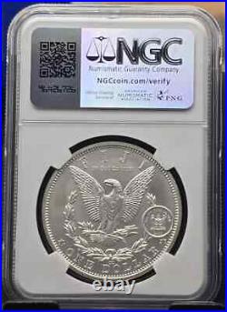 1884 CC Morgan Silver Dollar Ngc Ms70 First Day Morgan Label 2023 Fiji Mint. 999