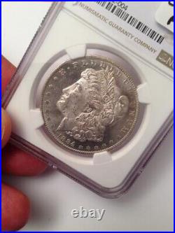 1884-O Morgan Silver Dollar NGC MS 62 Non-Designated Super Frosty Cameo PL++