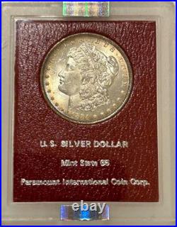 1884 O Morgan Silver Dollar NGC MS63 Paramount Red Tough Vintage Series Toned