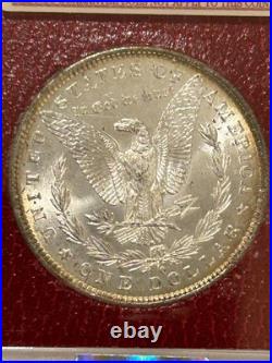 1884 O Morgan Silver Dollar NGC MS63 Paramount Red Tough Vintage Series Toned