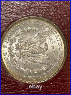 1884 O Morgan Silver Dollar NGC MS63 Paramount Red Tough Vintage Series Toned