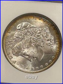 1884 O Morgan Silver Dollar NGC MS64 Nicely Toned