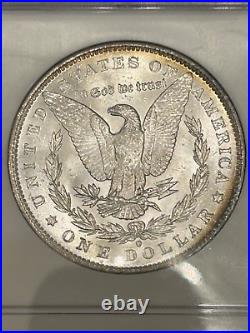 1884 O Morgan Silver Dollar NGC MS64 Nicely Toned