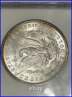 1884 O Morgan Silver Dollar NGC MS64 Nicely Toned