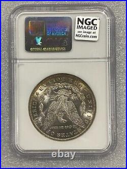 1884 O Morgan Silver Dollar NGC MS65 STUNNER See pics Vintage Holder (001)