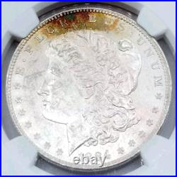 1884 O Toned Morgan Dollar Brilliant Uncirculated Olathe Dollar Hoard NGC