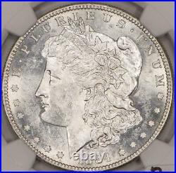 1884-S Morgan Dollar NGC MS-60 Premium Quality, White